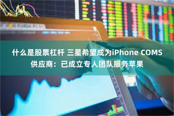 什么是股票杠杆 三星希望成为iPhone COMS供应商：已成立专人团队服务苹果