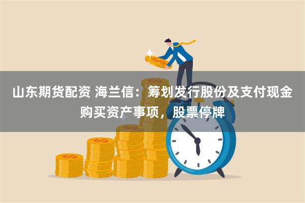 山东期货配资 海兰信：筹划发行股份及支付现金购买资产事项，股票停牌